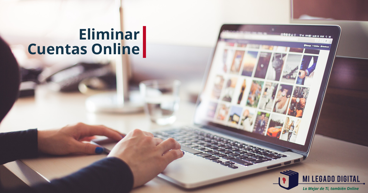 Eliminar cuentas online